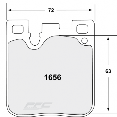 PFC 1656.10 Rear brake pads Z-RATED BMW M3/M4/M2 F80/F82/F83/F87 Photo-0 