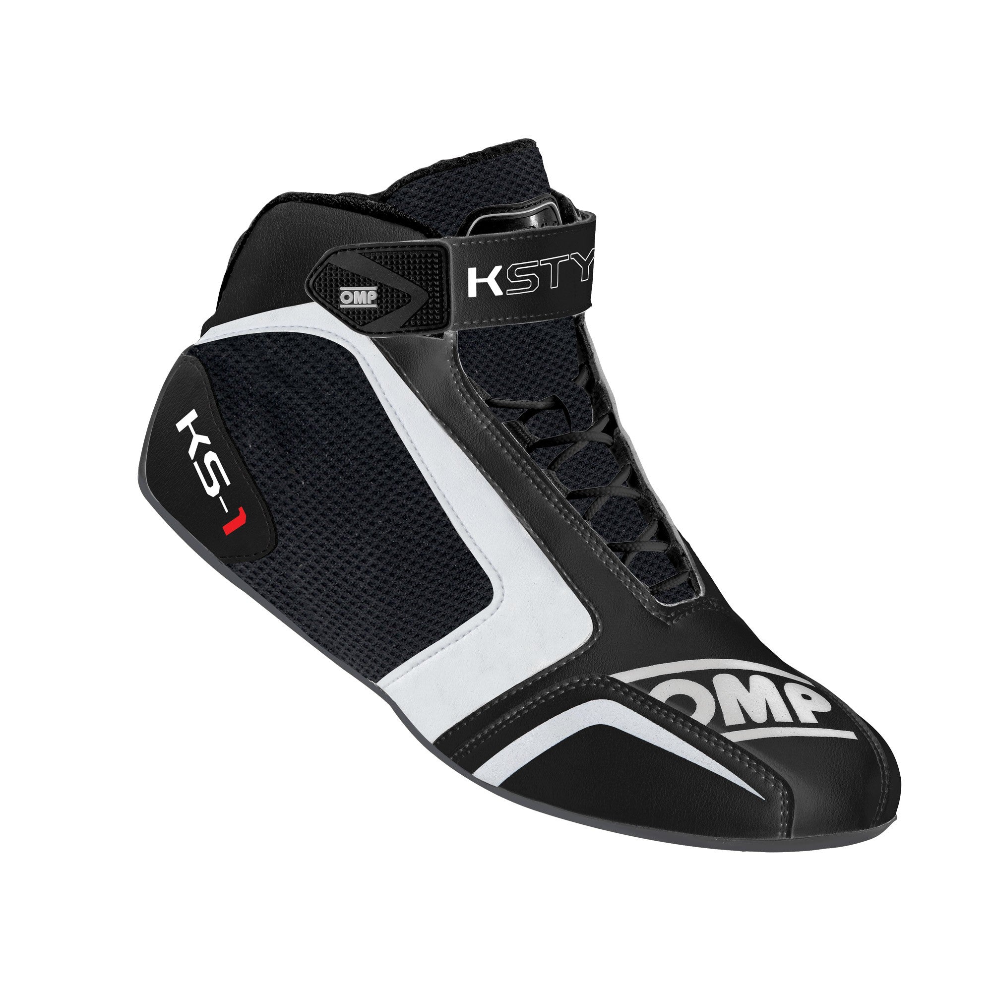 OMP KC0-0815-A01-070-39 (IC/81507039) Kart shoes KS-1, black/white, size 39 Photo-0 