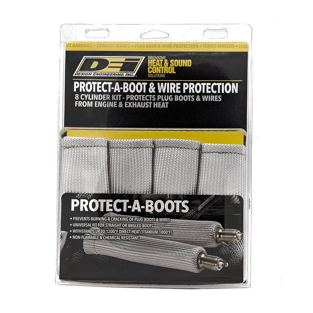 DEI 010552 Protect-A-BootsSleeve 1-1/4" I.D. x 6" 8-pack Silver Photo-1 