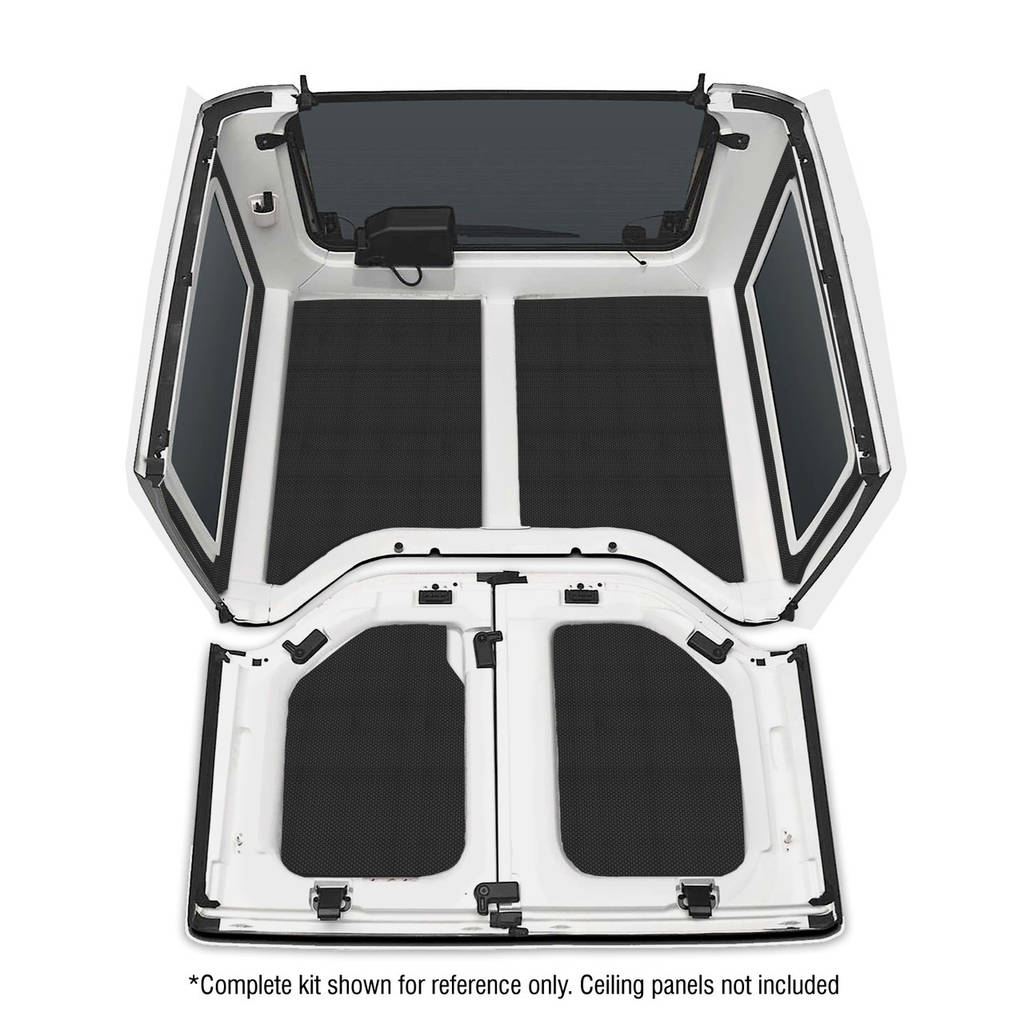 DEI 050152 Sound Deadening Rear Side Window JEEP Wrangler 2011-up 2-Dr Black Photo-1 