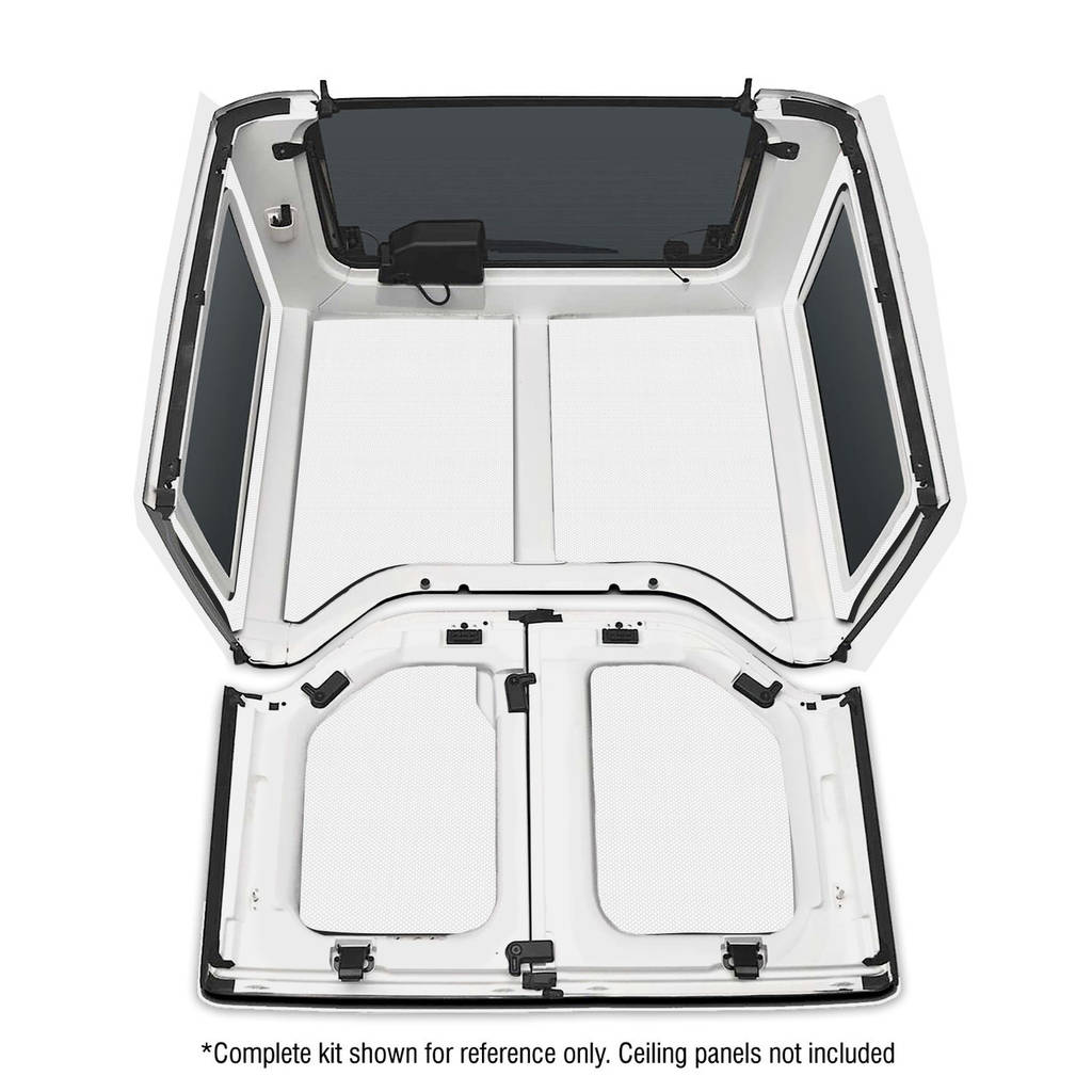 DEI 050154 Sound Deadening Rear Side Window JEEP Wrangler 2011-up 2-Dr White Photo-1 