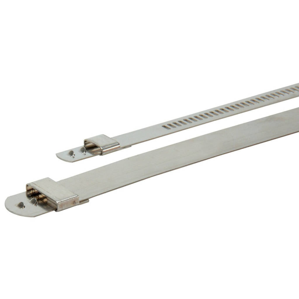 DEI 010212 Stainless Steel Positive Locking Tie 1/2" (12mm) x 14" 4 per pack Photo-1 