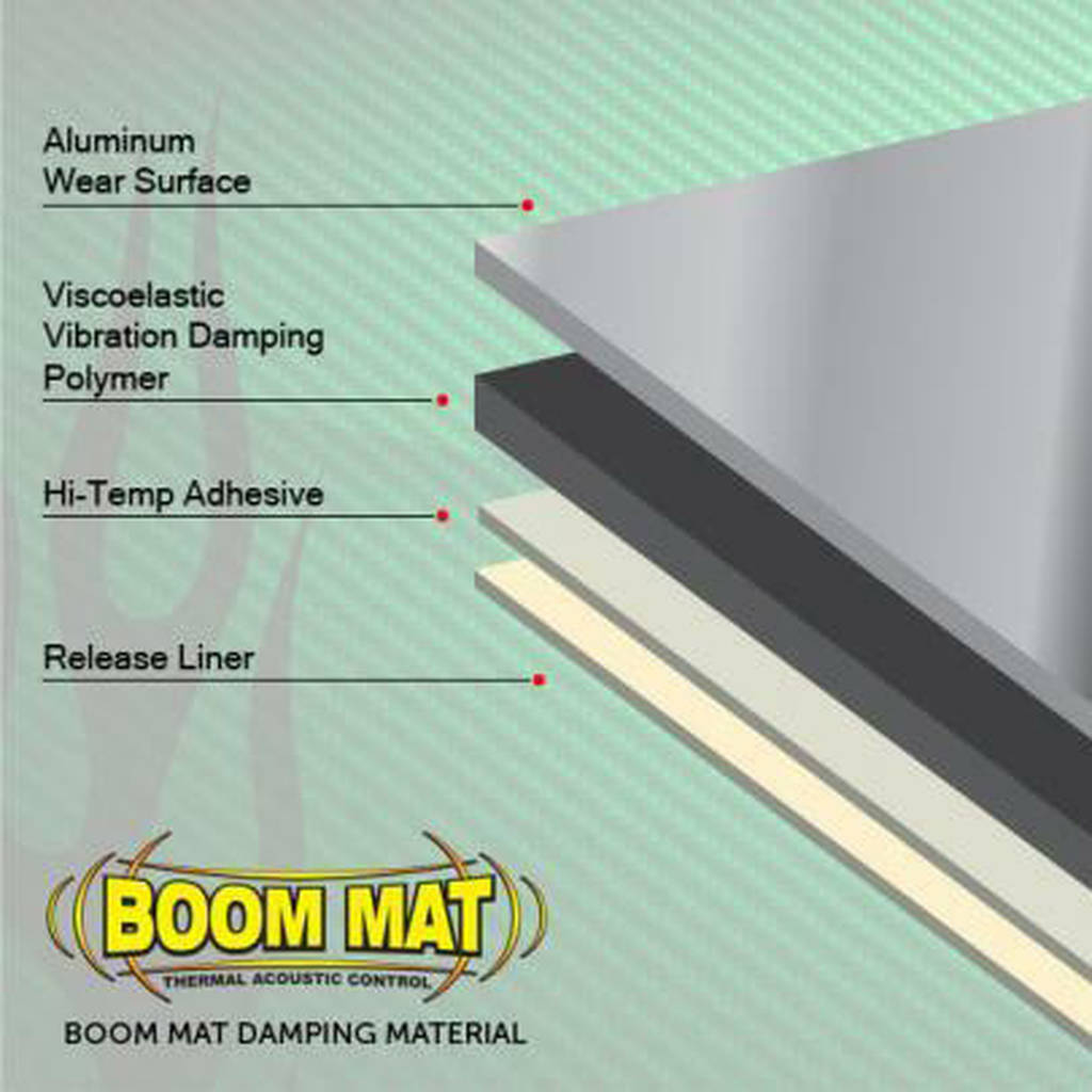 DEI 050200 Damping Material 12" x 12-1/2" (2mm) 2.1 sq ft 2 Sheets Photo-12 