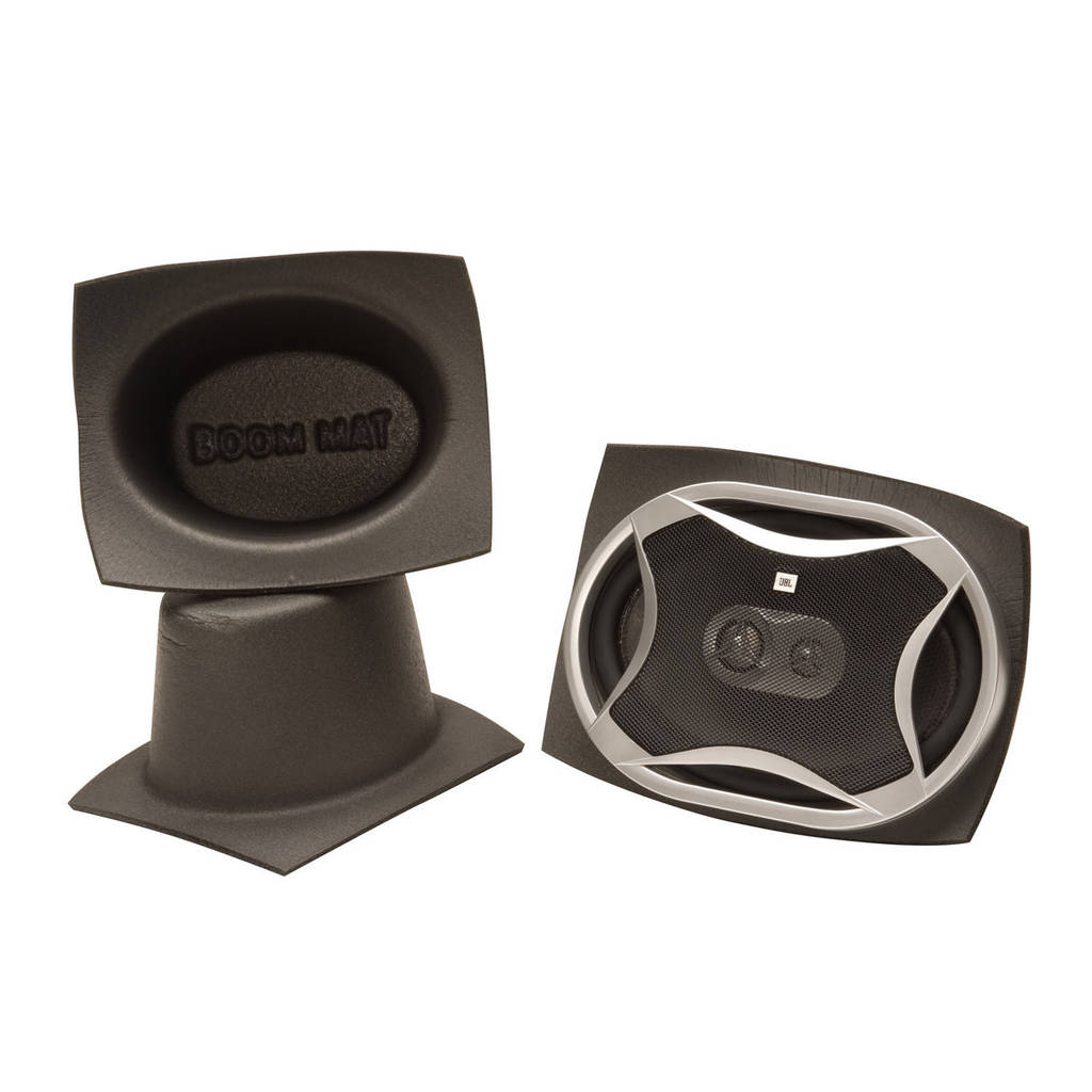 DEI 050371 Speaker Baffles 6"x 8" Oval Slim 9-1/2"w x 7"h x 3"d Pair Photo-0 