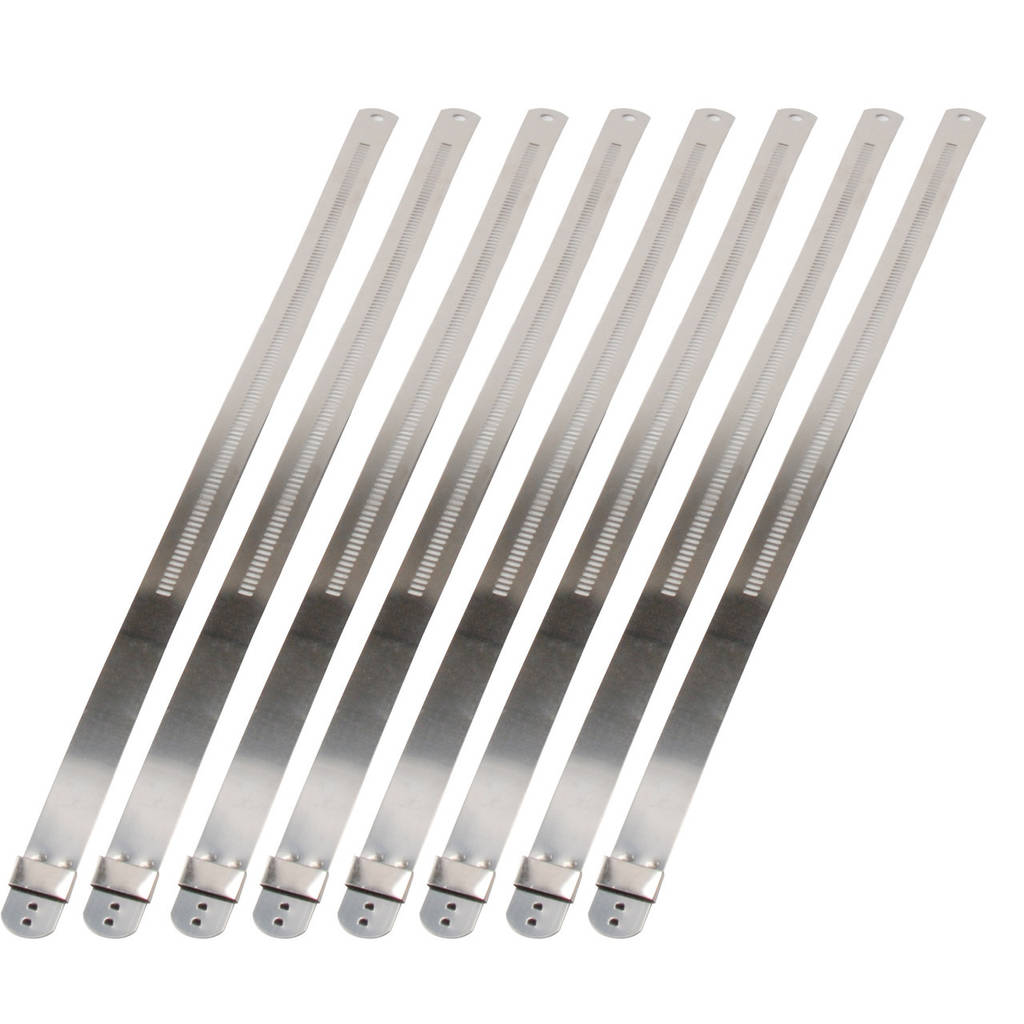 DEI 010211 Stainless Steel Positive Locking Tie 1/2" (12mm) x 9" 8 per pack Photo-0 