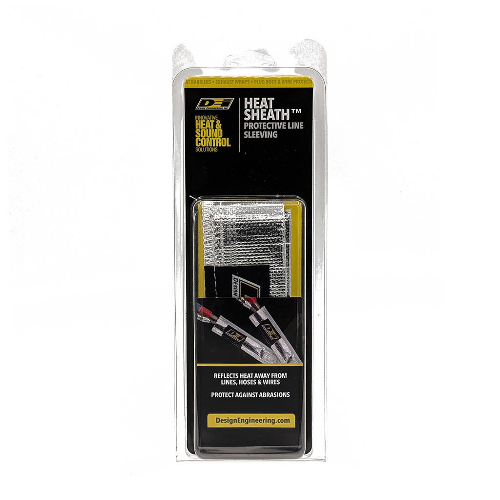 DEI 010403 Heat Sheath™ 3/4" x 3ft AluMINIzed Sleeving-sewn edge Photo-1 