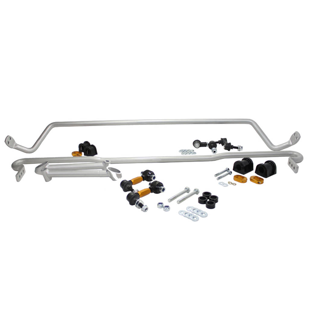 WHITELINE BSK012 Front/Rear Sway Bar Kit for Subaru Impreza WRX/STI GV GR 2011-2014 Photo-1 
