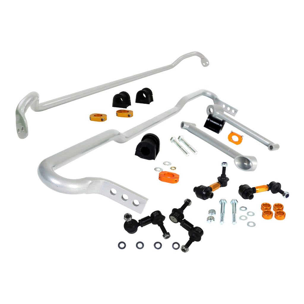 WHITELINE BSK011 Front/Rear Sway Bar Kit for Subaru Impreza WRX GV GR 2007-2010 Photo-0 