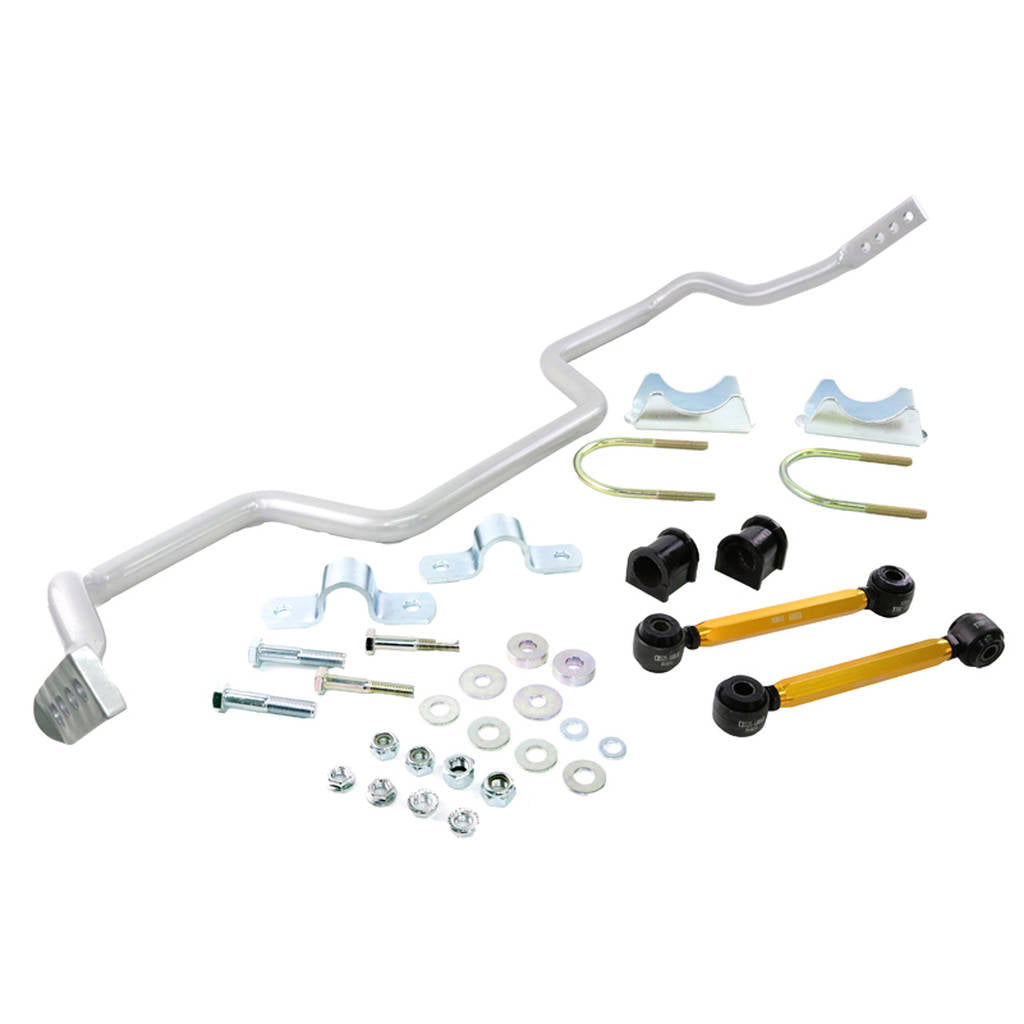 WHITELINE BFR65Z Rear Sway Bar 27mm Heavy Duty Blade Adjustable for Ford Mustang S197 2005-2010 Photo-0 