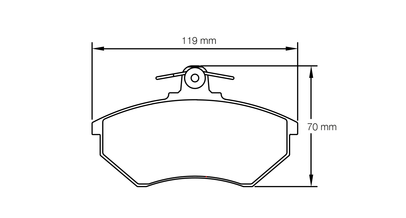 PAGID 1744-RSH29E Brake pads RSH29E Photo-0 