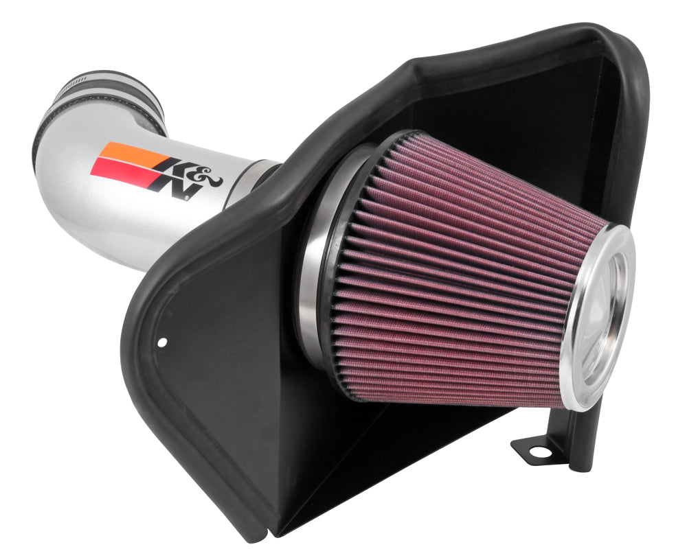 K&N 77-1567KS Performance Air Intake System PERF. INTAKE KIT; JEEP GRAND CHEROKEE SRT 8 V8-6.4L, 12-15 Photo-0 