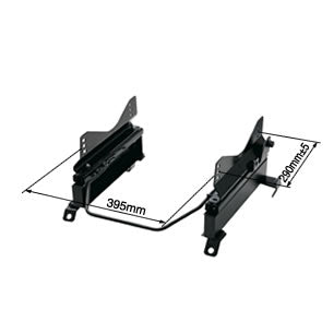 BRIDE D033FB Seat Rail FB (Right) for DAIHATSU MOVE (L150S / L175S) Photo-1 