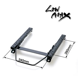 BRIDE D042LR Seat Rail LR (Left) for DAIHATSU L880K COPEN 2002 Photo-0 