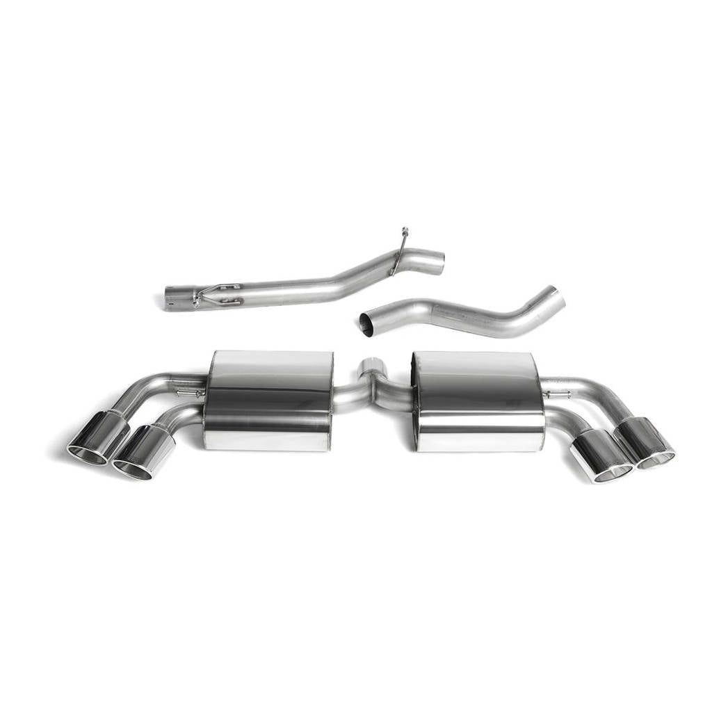 MILLTEK SSXAU292 Cat-back Quad Special AUDI TT Mk2 TTS quattro Photo-0 