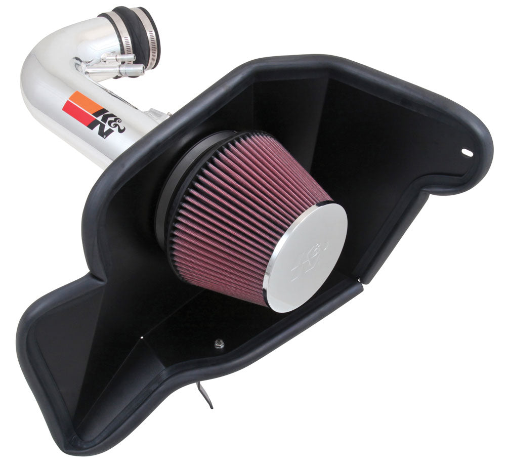 K&N 69-3535TP Performance Air Intake System TYPHOON; FORD MUSTANG GT 5.0L-V8, 2015 Photo-0 