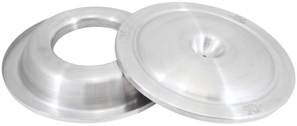 K&N 85-6852 Top & Base Plate16" SPUN ALUMINUM, TOP & BOTTOM; "DOMINATOR" Photo-0 