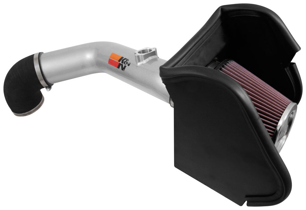 K&N 77-6017KS Performance Air Intake System PERF. INTAKE KIT; NISSAN TITAN XD V8-5.0L F/I, 2016-2017 Photo-0 