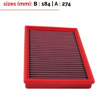 BMC FB158/01 AIR FILTER 184X274 Photo-0 