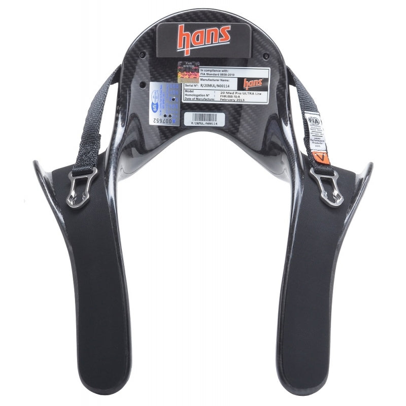 SIMPSON NAK14236.3FIA Neck restraint HANS Pro Ultra Lite 20°, FIA, size M Photo-0 