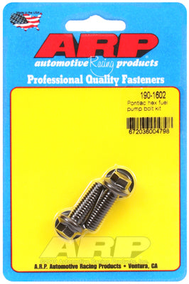 ARP 190-1602 Fuel Pump Bolt Kit for PONTIAC hex Photo-0 