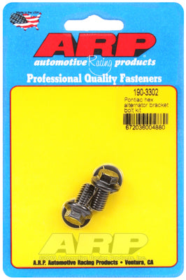 ARP 190-3302 Alternator Bolt Kit for PONTIAC hex Photo-0 
