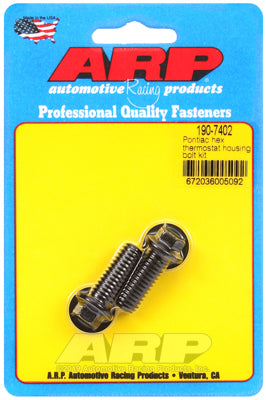 ARP 190-7402 Thermostat Housing Bolt Kit for PONTIAC. 8740. hex Photo-0 