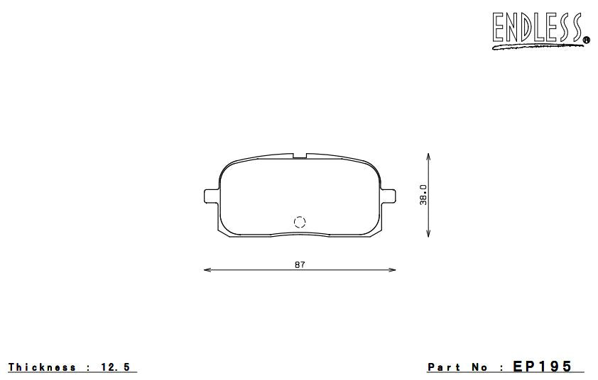 ENDLESS EP195SSY Brake pads Photo-0 