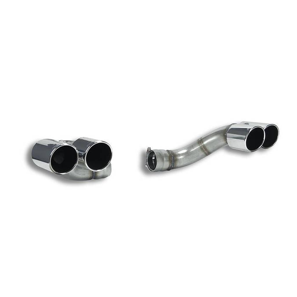 SUPERSPRINT 985426 Endpipes kit OO90 Right - OO90 Left BMW F15 X5 Photo-0 