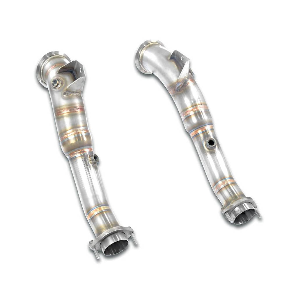 SUPERSPRINT 985511 Turbo downpipe kit Right - Left - (Replaces catalytic converter) BMW F01/F02/ Photo-0 