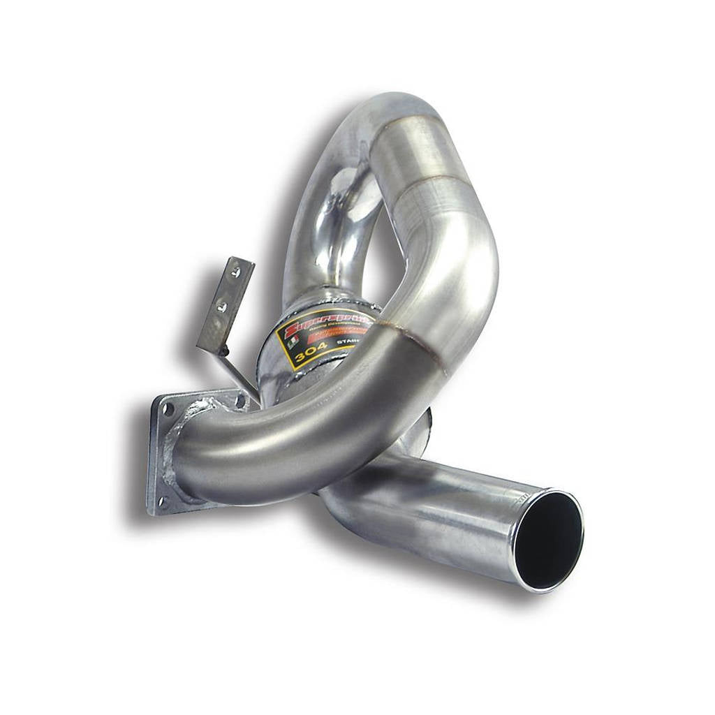 SUPERSPRINT 245304 Rear exhaust Right + Metallic catalytic converter PORSCHE 911 (Serie 993) Photo-0 