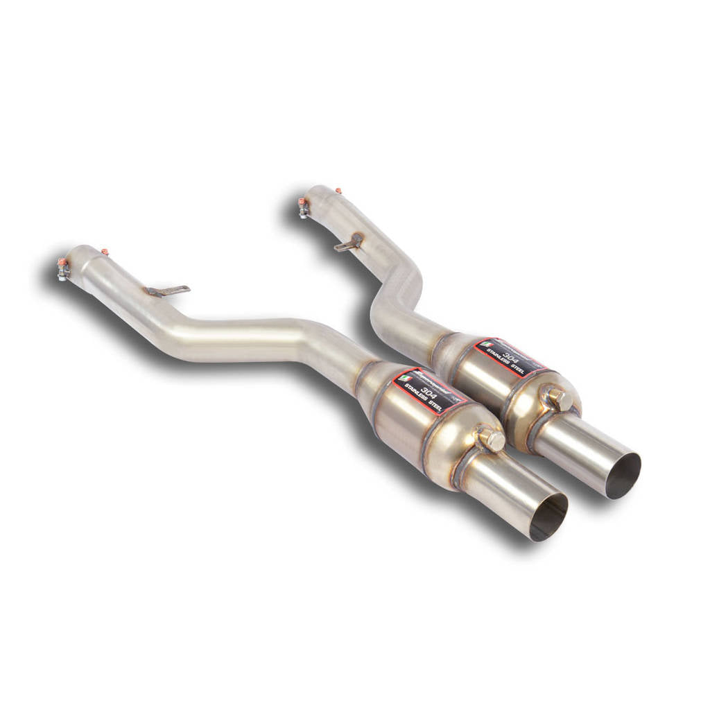 SUPERSPRINT 522702 Front exhaust Right - Left with Metallic catalytic converter ALPINA Serie 5 Photo-0 