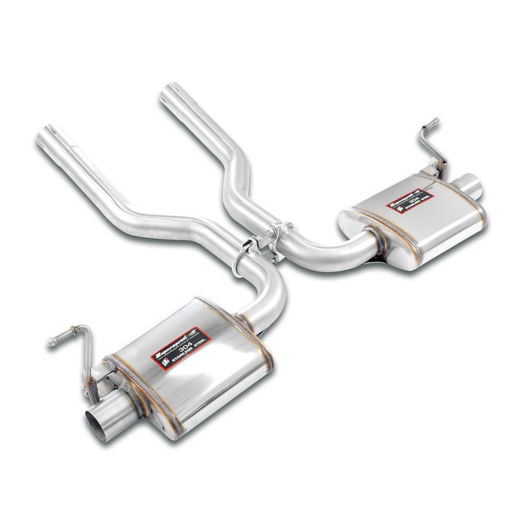SUPERSPRINT 246606 Rear exhaust "Racing" Right - Left PORSCHE CAYENNE (Serie 958 Facelift) Photo-0 