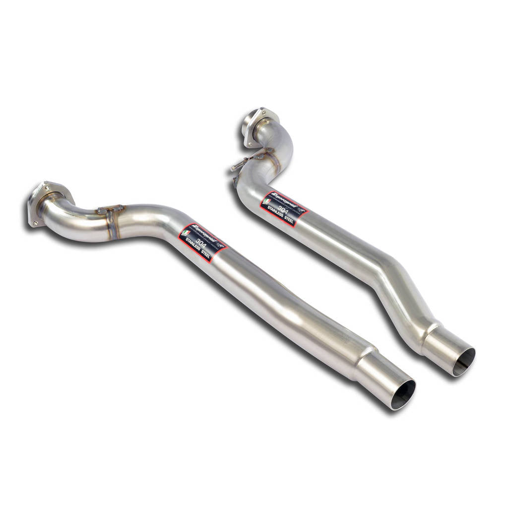 SUPERSPRINT 769612 Front pipes kit Right - Left - (Replaces OEM front mufflers) AUDI A8 QUATTRO D4 T Photo-0 
