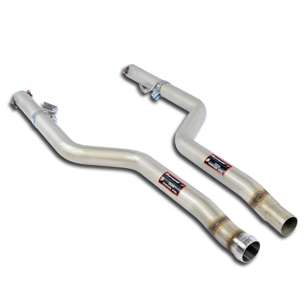 SUPERSPRINT 846912 Front pipe kit Right - Left - (Replaces catalytic converter) MERCEDES-Benz C204 C Coup Photo-0 