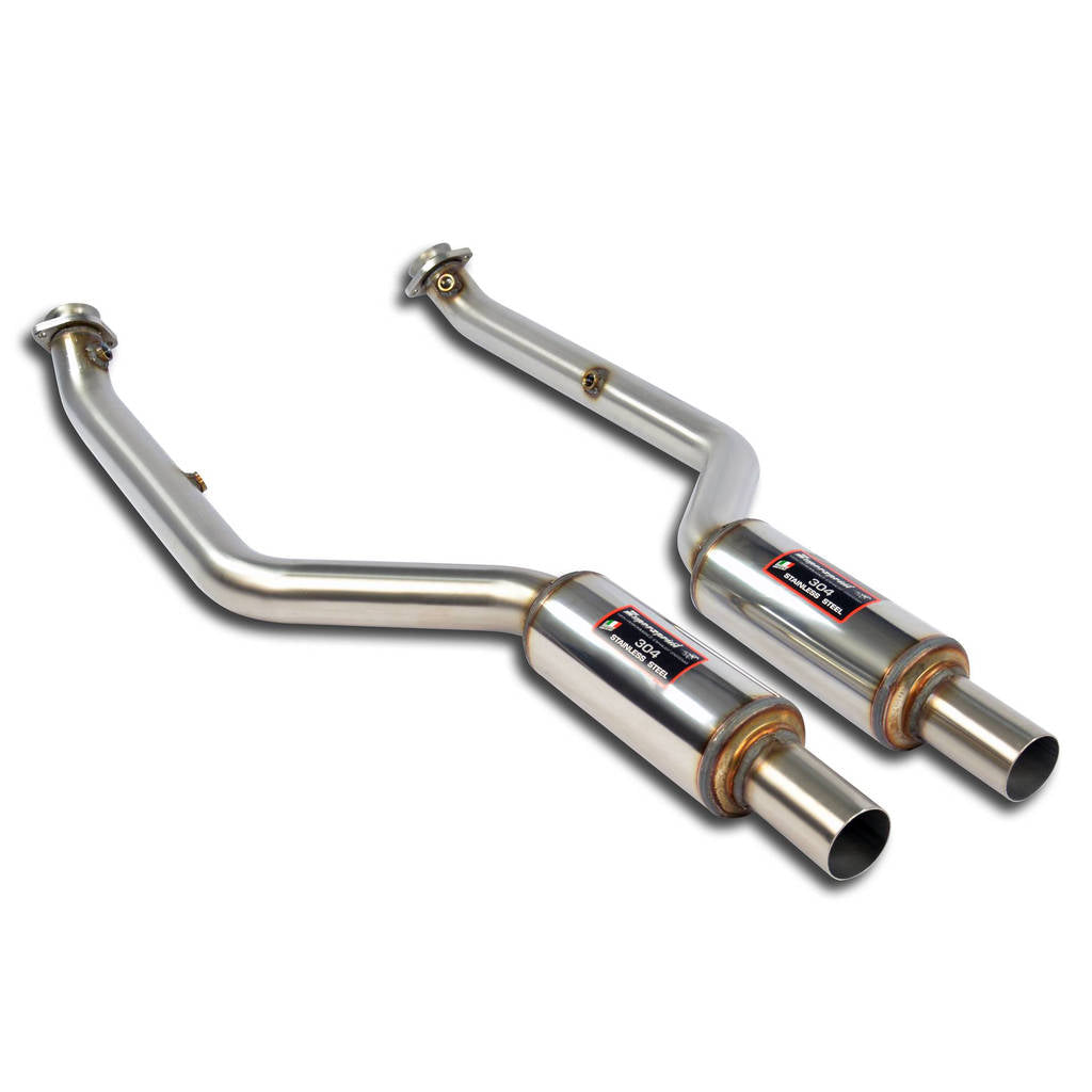 SUPERSPRINT 981902 Front pipes kit + silencers - (Replaces catalytic converter) BMW E90 M3 Photo-0 