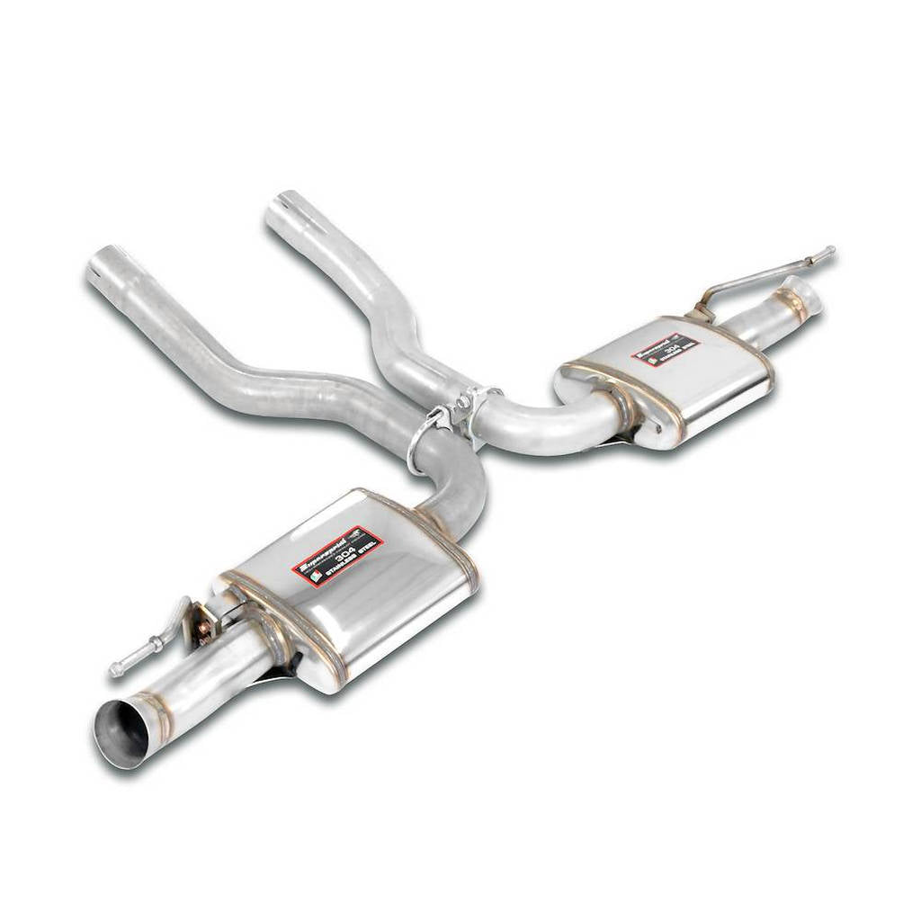 SUPERSPRINT 245106 Rear exhaust Right + Left "Racing" PORSCHE CAYENNE (Serie 957) Photo-0 
