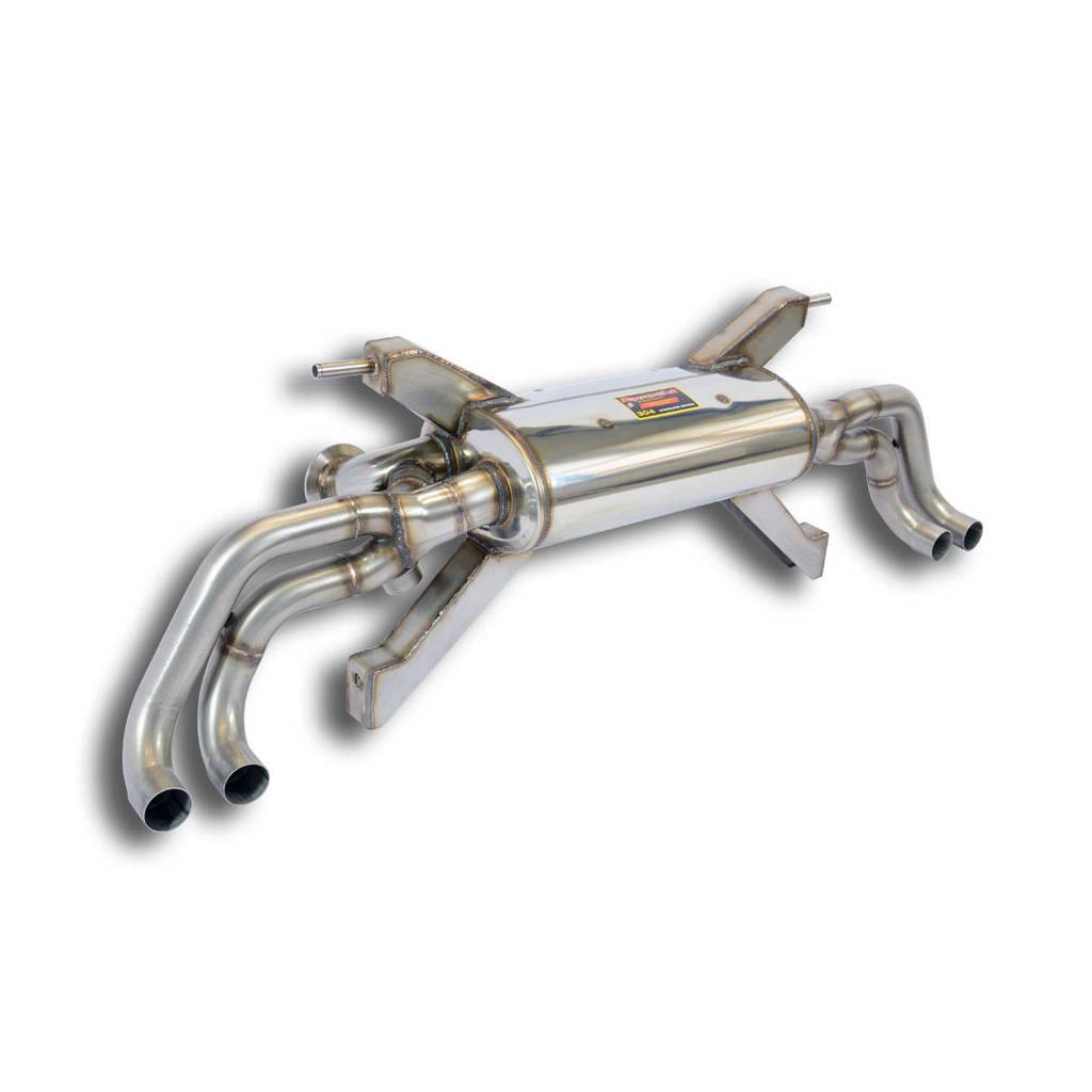 SUPERSPRINT 767054 Rear exhaust with valves Right - Left 4 exits - (Replaces the secondary kat - fit Photo-0 