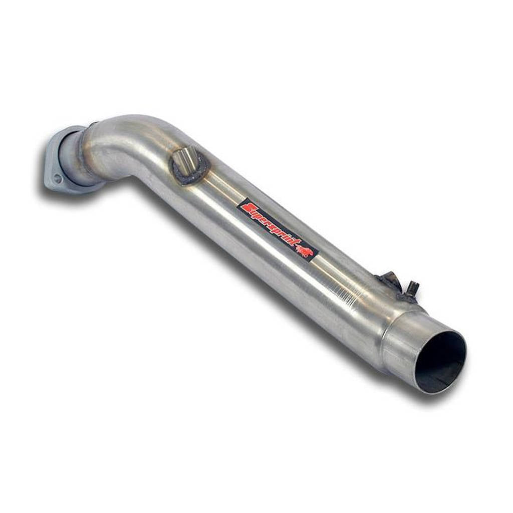 SUPERSPRINT 392432 Front pipe Left Replaces catalytic converter FERRARI Photo-0 