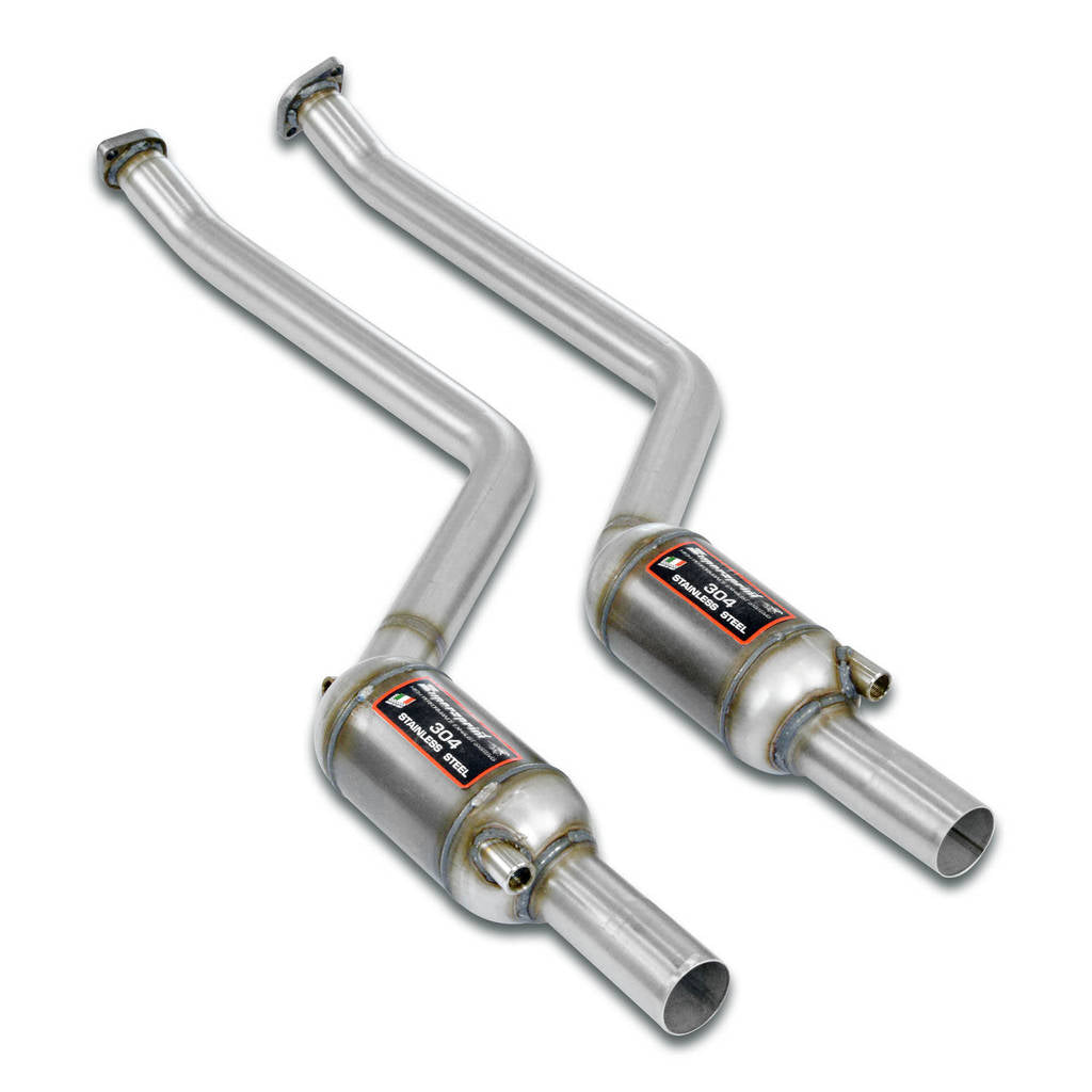SUPERSPRINT 788402 Front catalytic converter Right - Left BMW E60/E61 Photo-0 