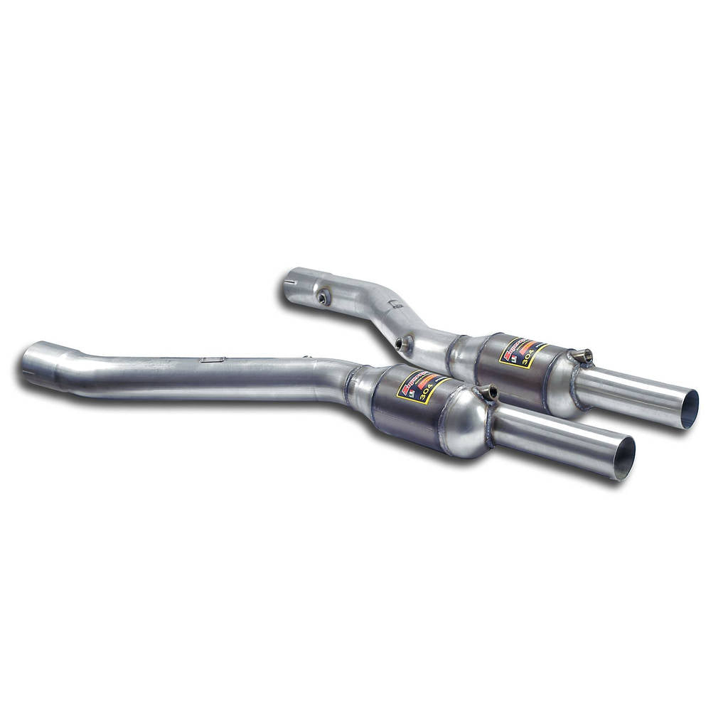 SUPERSPRINT 788302 Front exhaust Right - Left with Metallic catalytic converter ALPINA Serie 5 Photo-0 