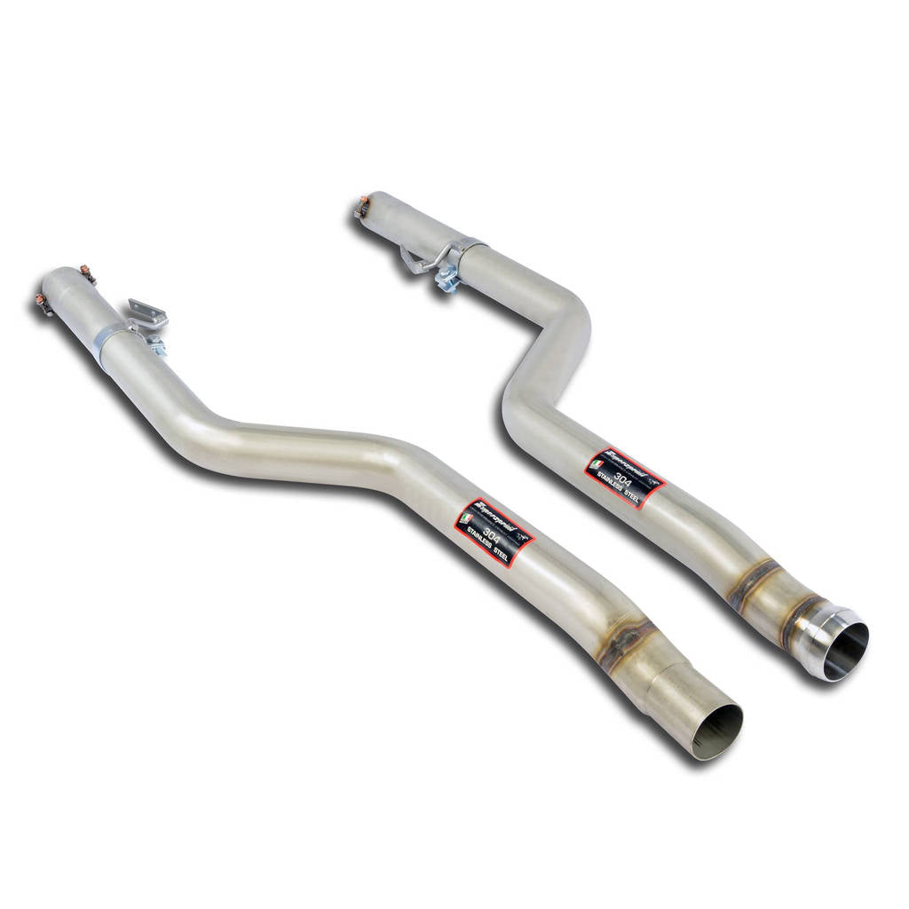 SUPERSPRINT 849812 Front pipe kit Right - Left - (Replaces catalytic converter) MERCEDES-Benz C218 CLS AM Photo-0 