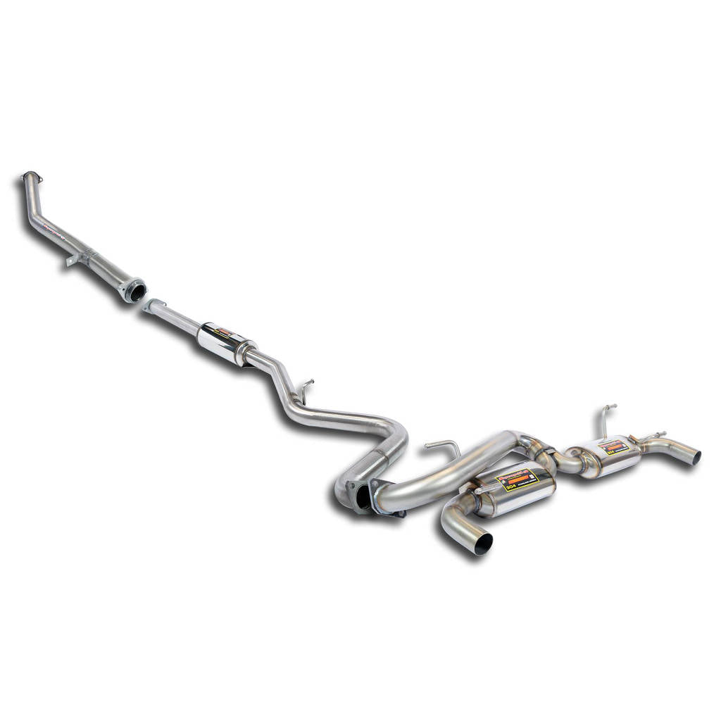 SUPERSPRINT 891260 Performance Pack 2: "overpipe-back" exhaust system SUBARU BRZ Photo-0 