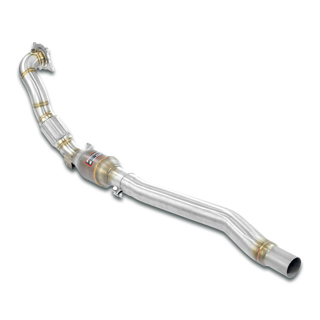 SUPERSPRINT 768141 Turbo downpipe kit + Metallic catalytic converter 200 CPSI EURO 5 AUDI TT QUATTRO Photo-0 
