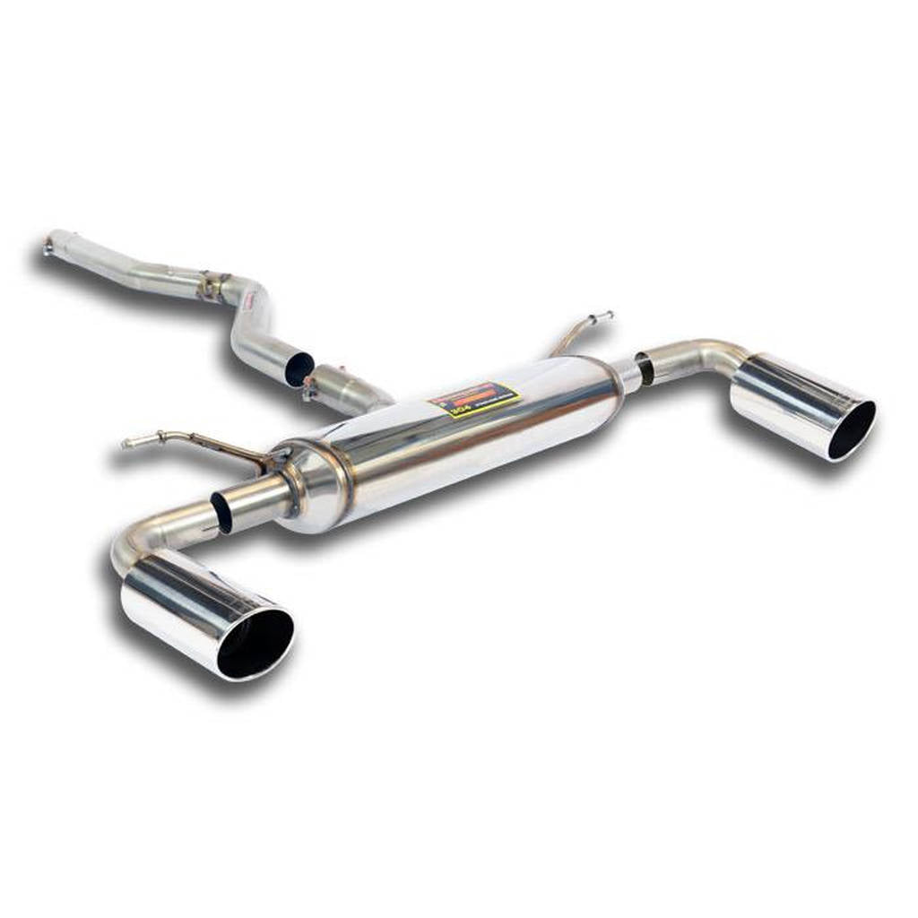 SUPERSPRINT 983724 Connecting pipe + rear exhaust Right O100 - Left O100 BMW F30/F31 2012 -> 2015 Photo-0 