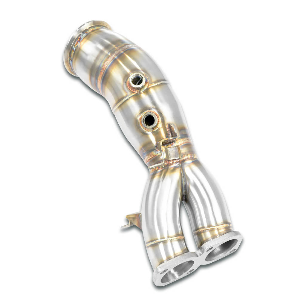 SUPERSPRINT 980611 Turbo downpipe kit - (Replace catalytic converter) - For N55 Engine BMW E82 Photo-0 