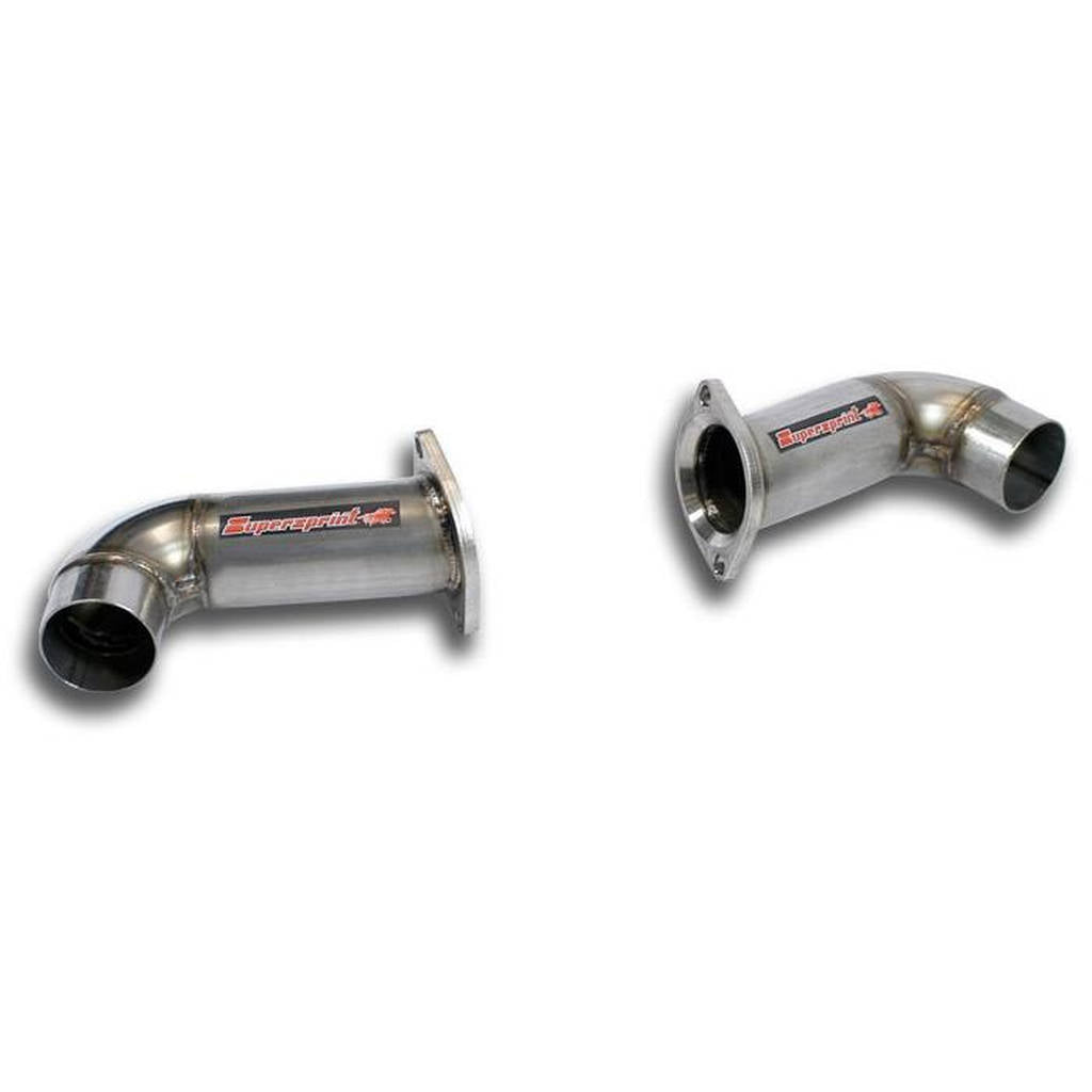 SUPERSPRINT 246733 Connecting pipe kit Right + Left - (For OEM endpipes) PORSCHE 911 (Serie 997.2) Photo-0 