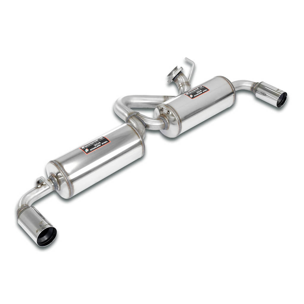 SUPERSPRINT 151704 Rear exhaust Right O76 + LeftO76 STEEL 409 LANCIA DELTA I Photo-0 