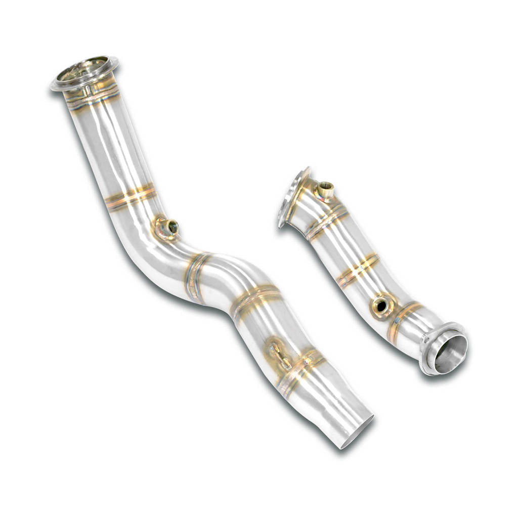 SUPERSPRINT 989611 Turbo downpipe kit Right - Left - (Replaces catalytic converter) BMW F80 M3 Photo-0 