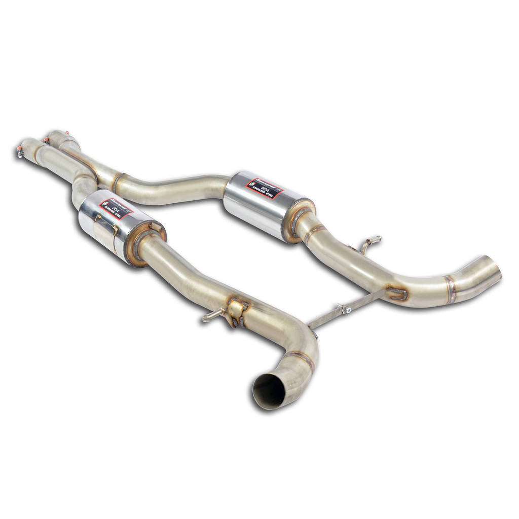 SUPERSPRINT 845803 Centre exhaust right - left MERCEDES-Benz C215 CL AMG Photo-0 