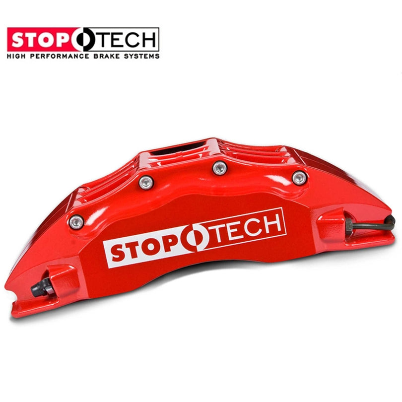 STOPTECH 372.638.1173 Brake Clipper left ST-60, 30/34/36mm pistons, 32 mm Red Photo-0 